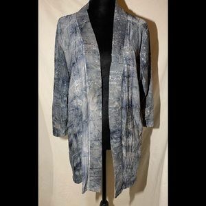 Dress Barn sequin kimono/cardigan